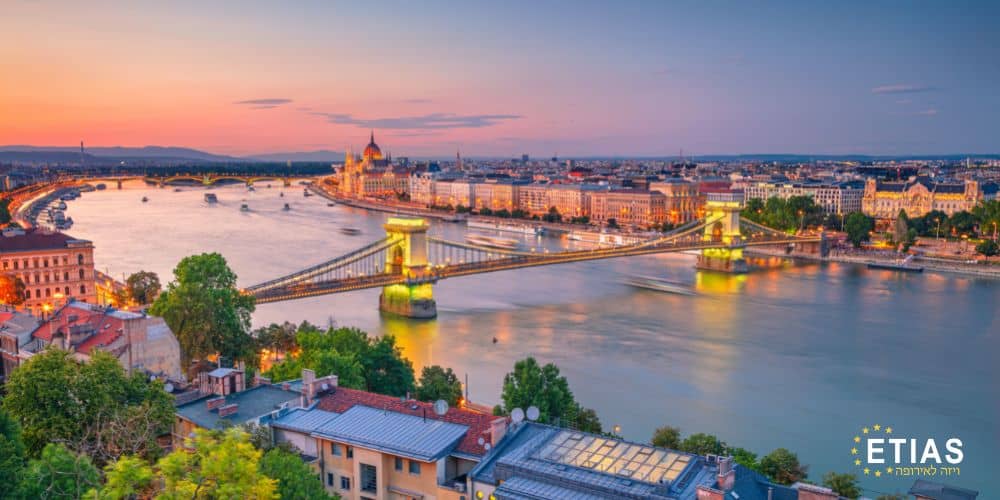 שיקעה מדהימה בבודפשט הונגריה